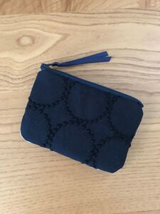 ミナペルホネン ハンドメイド フラットポーチ