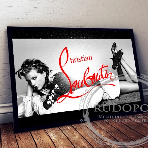 A3 size framed [Taylor Swift brand homage art poster Christian Louboutin] #2, Artwork, Painting, graphic