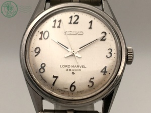 0111110 1円スタート☆SEIKO セイコー 5740-8000 LORD MARVEL ロードマーベル 36000 手巻き式 シルバー文字盤 メンズ腕時計