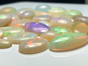 遊色抜群!おまとめ 100ct オパール ウォーターオパール 宝石 jewelry opal