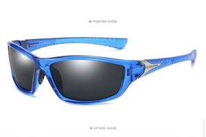 偏光レンズ サングラス ブルーフレーム フィッシング スポーツ　アウトドア　釣り　サイクリング ウォーキング 送料無料！