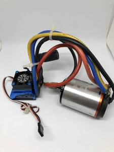 LRP ブラシレスアンプ SXX TC sqec & ベクターX11 13.5T ストックスペック ブラシレスモーター セット 動作確認済み 中古