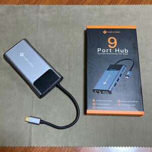 USB C ハブ 9-in-1 NOVOO 2022新型