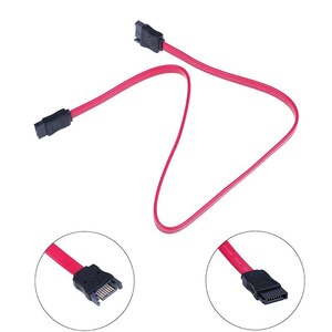 新品即決■送料無料■50㎝ SATA 延長ケーブル データ7pin (オス)⇔(メス)