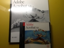 Adobe Acrobat 5.0 日本語版 Macintosh対応 @未使用@ S/N＆取説添付_画像1