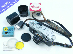 60's Leica ライカ M4 フィルムカメラ #78271 キヤノン 35mm 1:2 オールドライカ ボディ