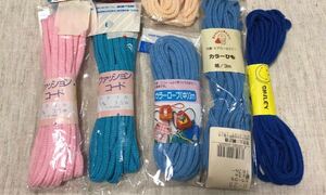 カラー紐 5点