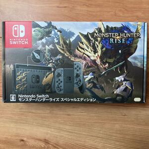 Nintendo Switch 本体 ニンテンドースイッチ モンスターハンターライズ スペシャルエディション新品未開封 店舗印なし