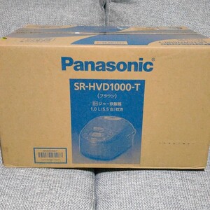 新品 パナソニック 炊飯器 ダイヤモンド銅釜 5.5合 SR-HVD1000-T