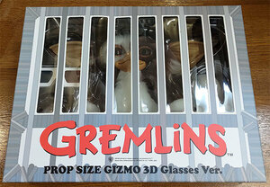 メディコムトイ グレムリン VCD プロップ サイズ ギズモ Medicom Toy PROP SIZE GIZMO 3D Glasses Ver Figure Doll Gremlins