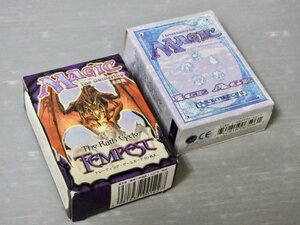 ■マジック・ザ・ギャザリング「テンペスト 日本語版 限定版」& 「ICE AGE 輸入版」2点セット！トレーディング・ゲームカード