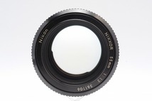 【 新品級★F1.2の明るい単焦点レンズ 】ニコン Nikon New NIKKOR 55mm F1.2★整備済み★＜フード,フィルター,前後キャップ＞8042_画像7