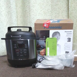 新品 未使用 パナソニック 電気圧力鍋 SR-MP300-K (ブラック)