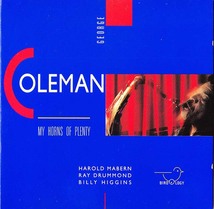 ★ 廃盤CD ★ George Coleman Quartet ジョージ・コールマン ★ [ My Horns Of Plenty ] ★ 素晴らしいアルバムです。_画像1