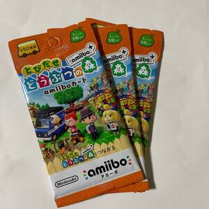 とびだせ どうぶつの森 amiibo amiiboカード 3パックセット