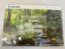 未開封品 NTT西日本　卓上カレンダー　自然　Wonders of Nature 2201m41_画像1