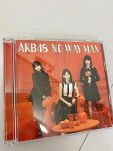 中古 AKB48　 NO WAY MAN(CD+DVD Type　A)