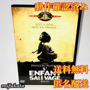 野性の少年 DVD 動作確認済み 送料無料 匿名配送 L'ENFANT SAUVAGE フランソワ・トリュフォー フランス映画