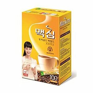 ブラウン 1個 韓国で人気のコーヒー【Maxim Coffee Mix モカゴール】(100袋入)