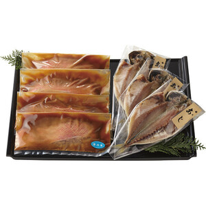 ■ご当地グルメ静岡県産 金目鯛の味噌漬＆あじ干物セット/冷凍便