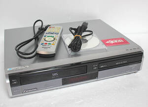 【徹底分解清掃】即決&送料無料♪ PANASONIC パナソニック DMR-XP20V VHS⇔HDD⇔DVDレコーダー 純正リモコン HDMIケーブル有