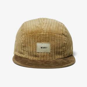 希少★新品本物【CAMEL】★T-5 04 CAP COTTON CORDUROY コーデュロイ スウェード切替え 正規店購入 ダブルタップス 入手困難 WTAPS 21A/W