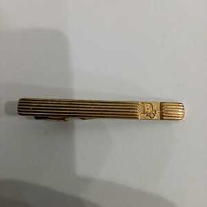 *Dior/ Dior necktie pin gold group men's accessory 0112KO