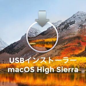 Apple macOS High Sierra USB3.0インストーラー 16GB