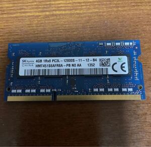 PC3L-12800S 4GB