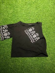 JEANASIS ジーナシス カットワーク刺繍TEE