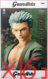 One Piece Gragnista Zoro Грандиновая мужчины Ророноа Зоро Ророноа Зоро x 16 Set Onemic New New Uncested One Piece Grand Dista