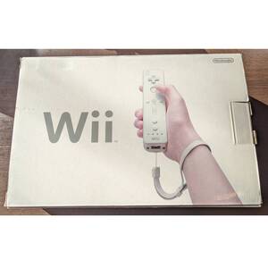 wii 本体 shiro (RLV-001) ゲーム機本体 箱・説明書付き 初期化動作確認済み 白色 ホワイト Wiiリモコン センサーバー