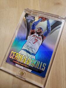 25枚限定 2014 -15 Panini Totally Certified Skills CARMELO ANTHONY (#/25) / カーメロ アンソニー Mirror Refractor Holo