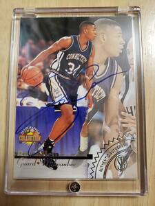 サイン 1996 -97 Score Board RAY ALLEN Auto RC / レイ アレン Autograph UCONN