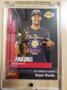 2019 -20 Panini Instant NBA Champions RAJON RONDO / レイジョン ロンド 