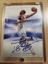 サイン 2004 -05 UD SP Authentic DWIGHT HOWARD Auto RC / ドワイト ハワード Autograph _画像8