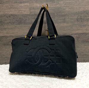 ■1円~美品■CHANEL シャネル ココマーク ロゴ ミニボストンバッグ ハンドバッグ レディース