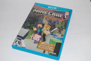 中古美品 WiiU マインクラフト Minecraft WiiU EDITION 作動確認済み