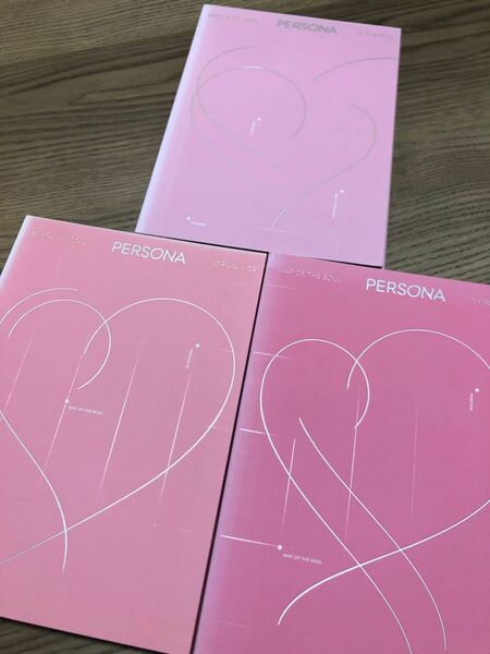 BTS PERSONA ver.1〜3