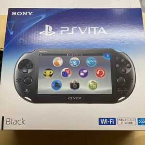 PlayStationVita （PCH-2000シリーズ） Wi-Fiモデル ブラック PCH-2000ZA11