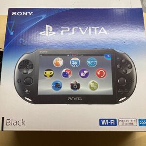 PlayStationVita (PCH-2000シリーズ) Wi-Fiモデル ブラック PCH-2000ZA11