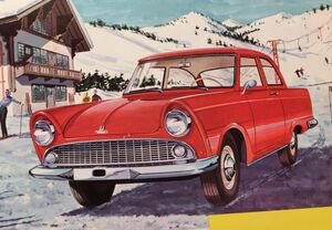 ★[86275・旧車] 1960年 DKW 750 ジュニア 専用カタログ (当時物) / デーカーヴェー / メルセデス・ベンツ★