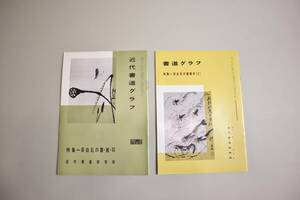 書道雑誌　近代書道グラフ 『斉白石の書画印』(1)(2)2冊組　　近代書道研究所
