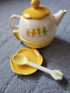 ティーポット&ティーカップ セット 千趣会