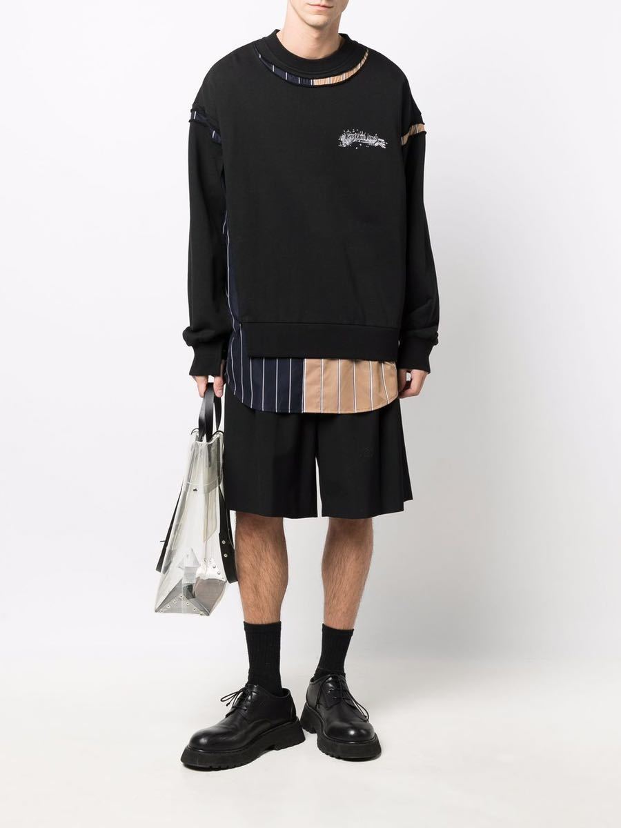 21AW FenG CHen WANG フェンチェンワン オーバーサイズ フェイクレザー