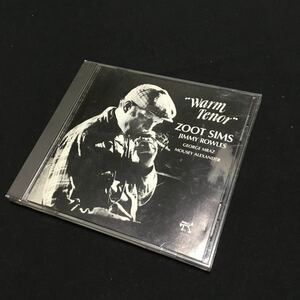 CD zoot sims & Jimmy rowles warm tenor ディスク美品