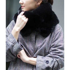 * new goods * Nano Universe eko fur snood black regular price 4180 jpy 