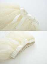 チュールスカート クリーム色 120サイズ フォーマル、卒園式、入園式_画像4