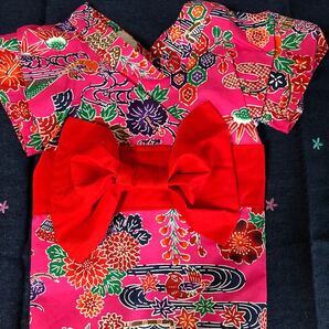 1.わんこ ゆかた Sサイズ