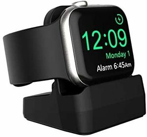 ★カラー:ブラック★ SPORTLINK アップルウォッチ 充電 スタンド Apple Watch Series 7 6 SE 5 4 3 2 1 スタンド アップルウォッチ